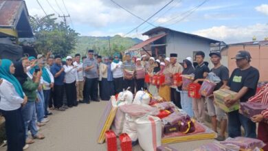 Pemkab Boltim Salurkan Bantuan Korban Kebakaran di Desa Bongkudai, Sampaikan Dukungan Moral bagi Keluarga Terdampak
